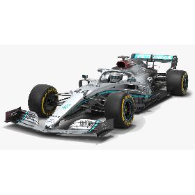 Mercedes F1 W11 Formula 1 Season 2020 model